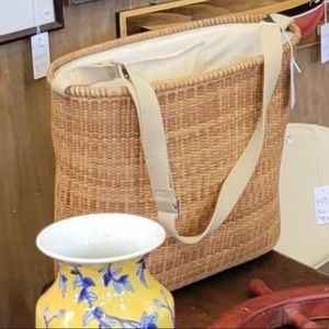 Nantucket Woven Beach Tote